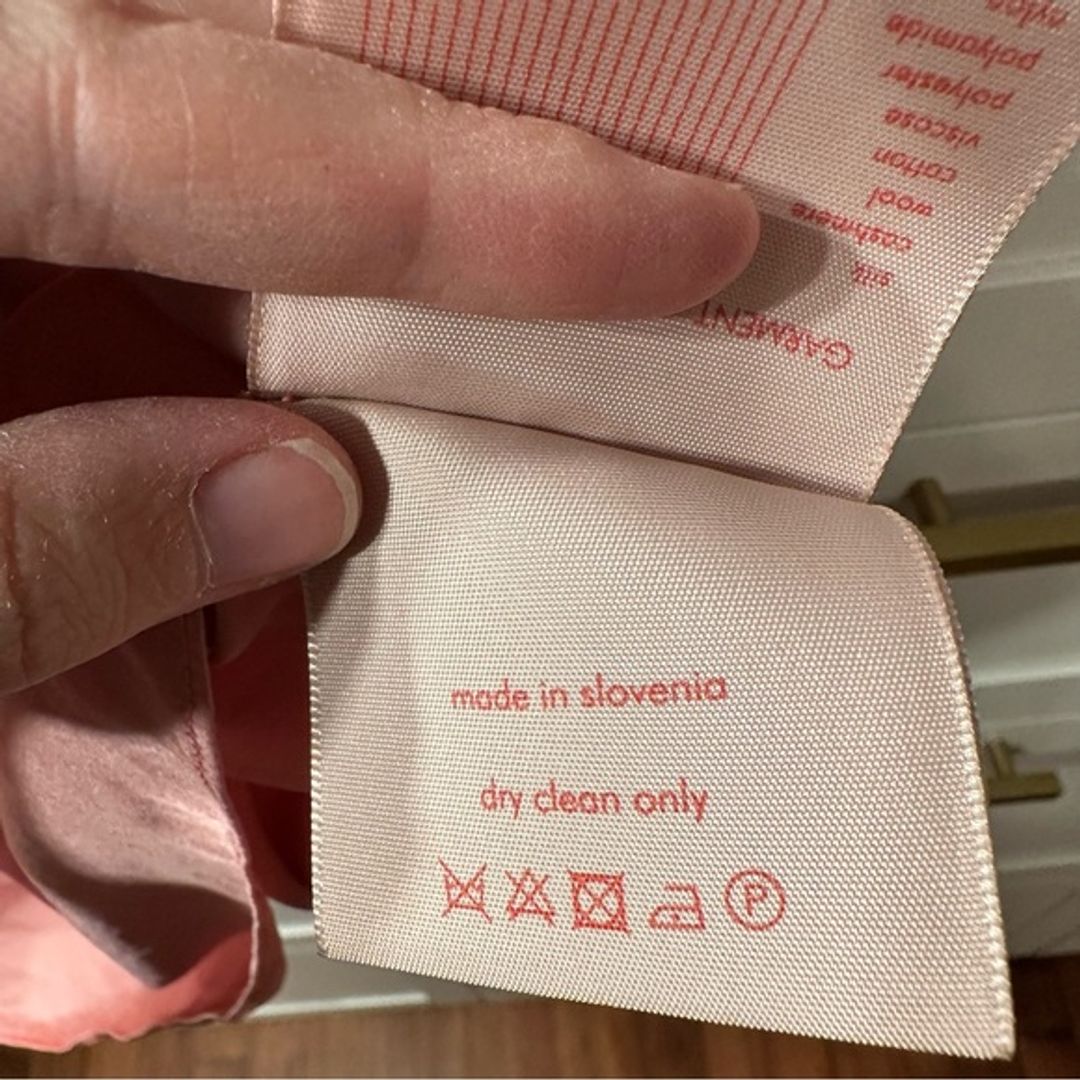 Roksanda Silk Blouse Sleeveless Tie Neck