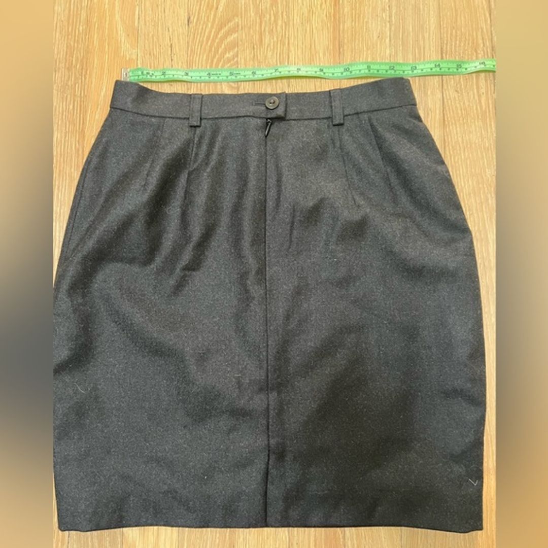 Escada by Margaretha Ley Short Wool Skirt