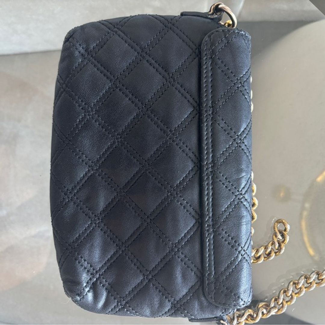 Marc Jacobs Quilted Crossbody Bag in Black