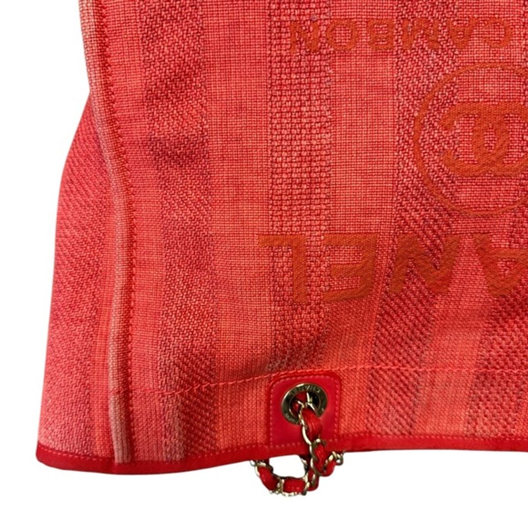 Chanel Deauville Canvas and Leather Tote
