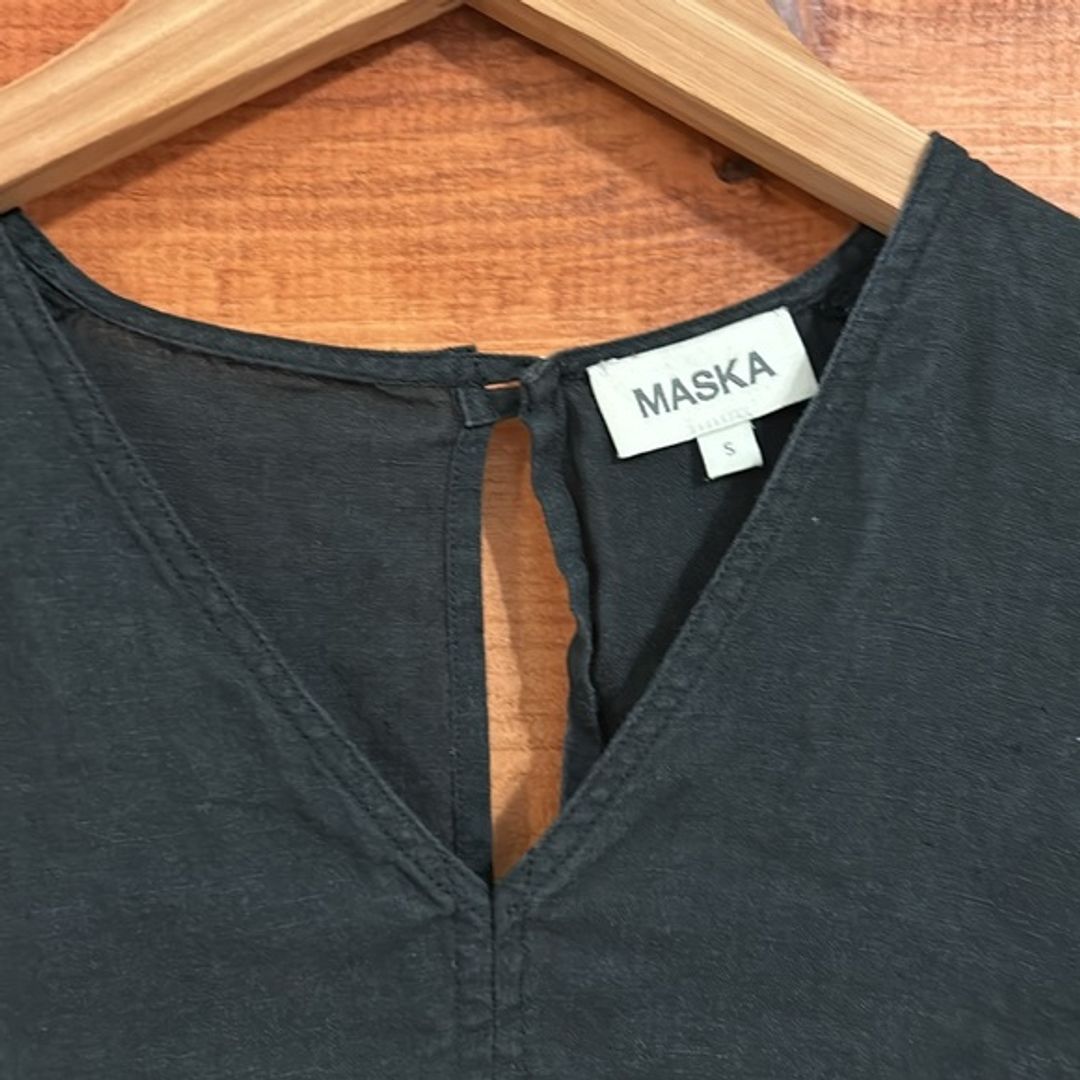 Maska Long Linen Dress