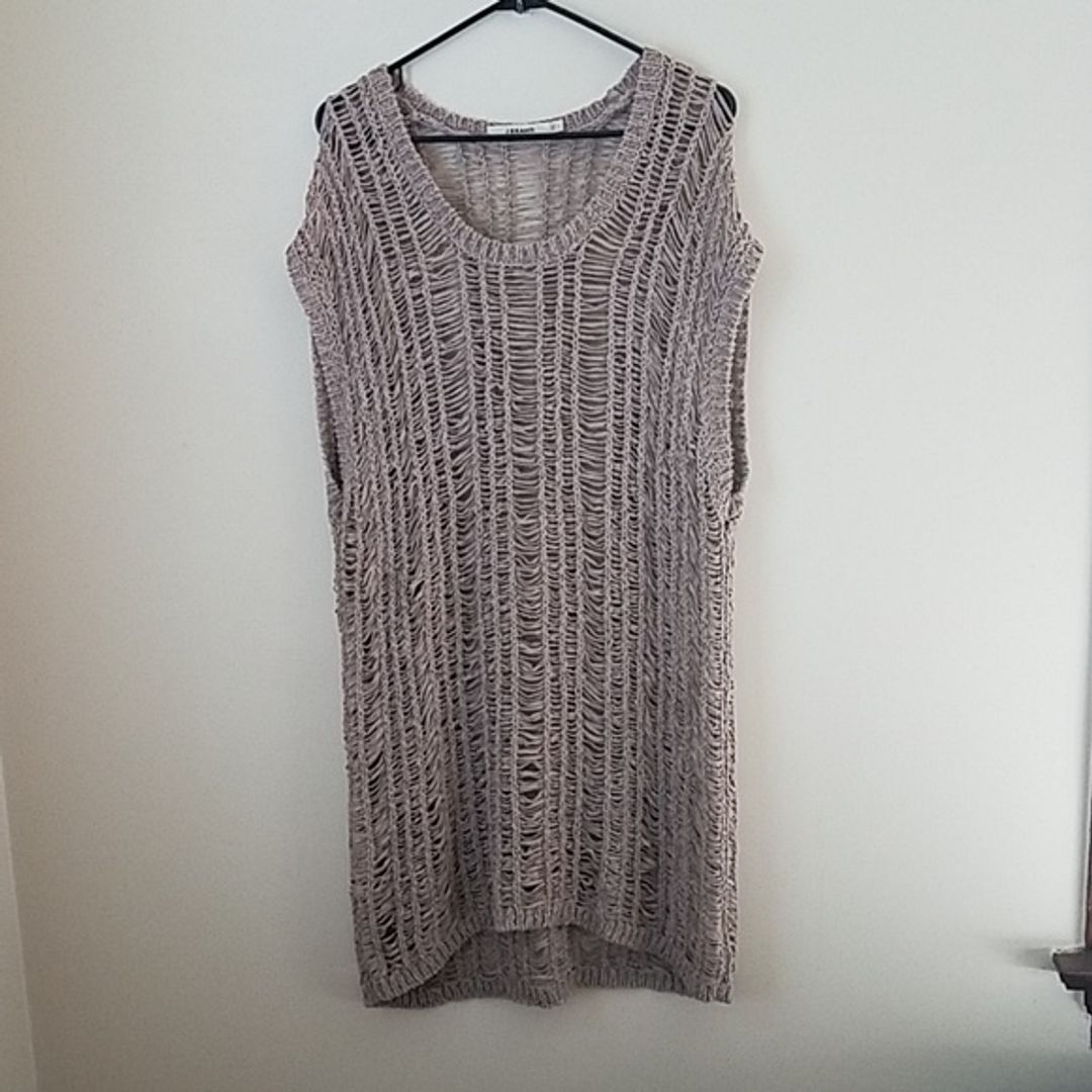 J Brand Crotchet Sleeveless Top