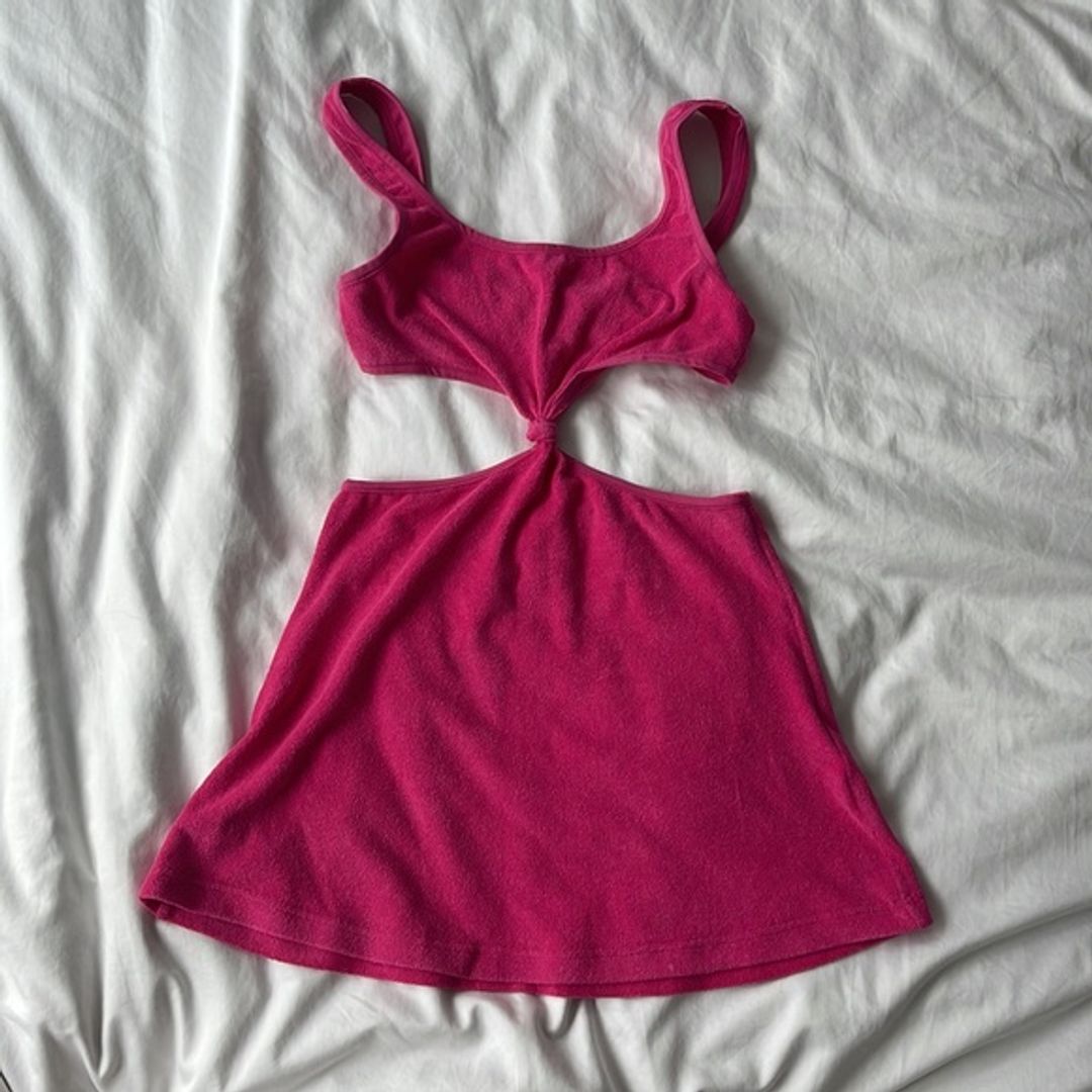 Solid and Striped Bailey Cut Out Mini Dress