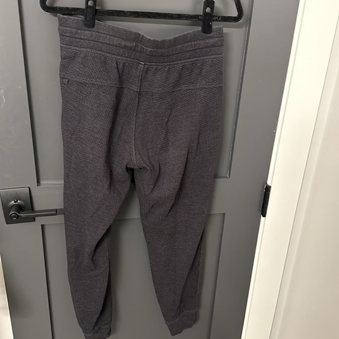 Lululemon Black Textured Joggers