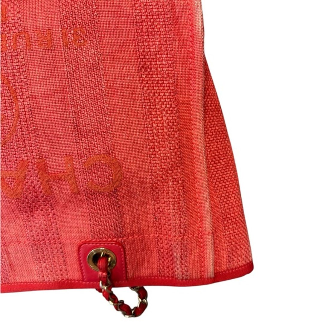 Chanel Deauville Canvas and Leather Tote