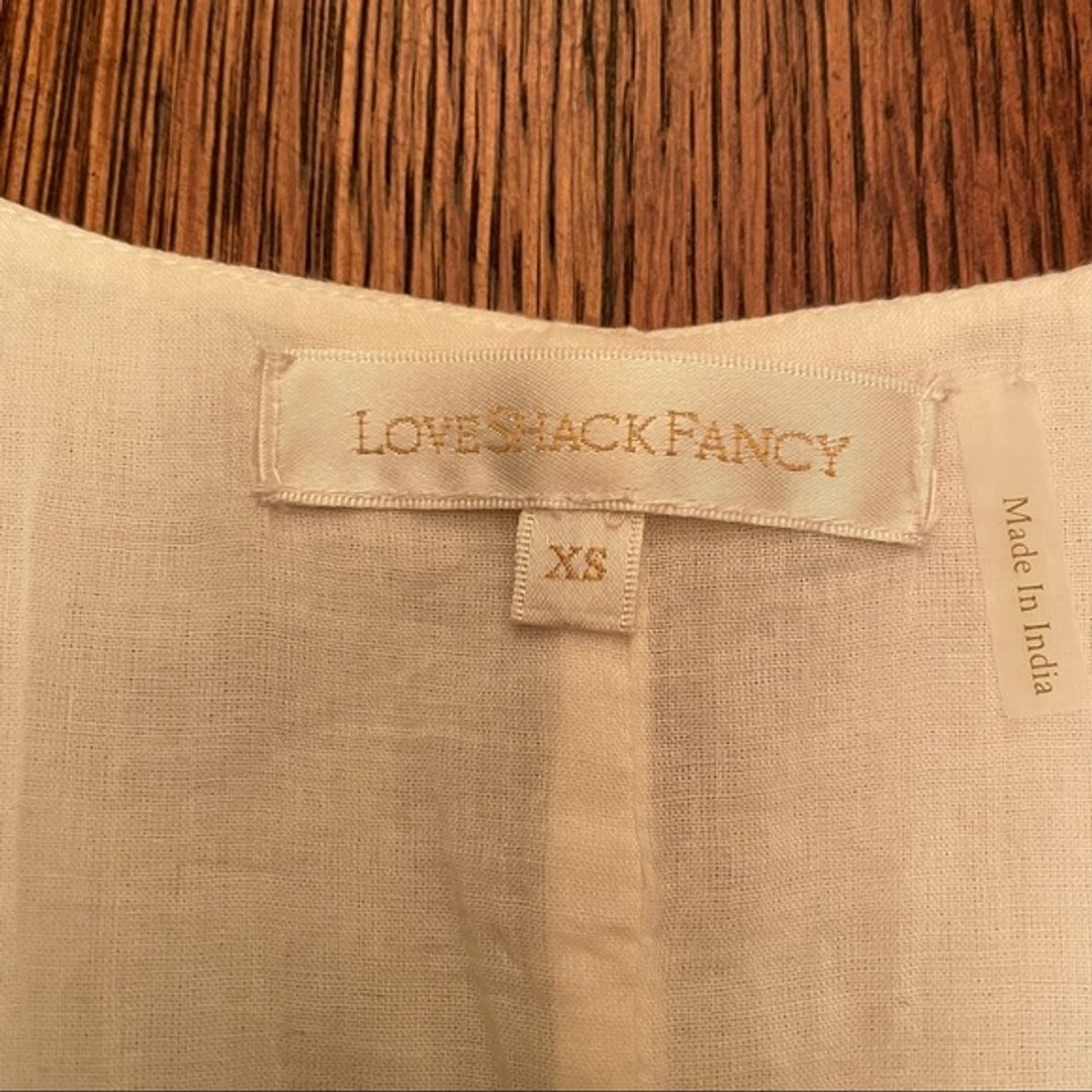 LoveShackFancy Lena Floral Mini Dress