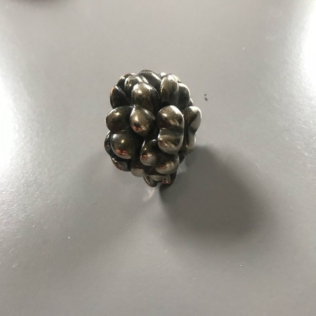 Intermix Metal Flower Statement Ring