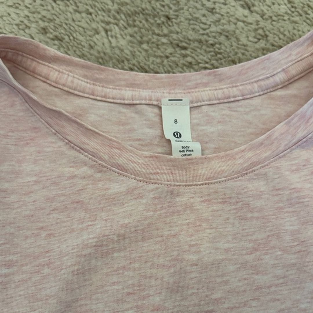 Lululemon Light Pink Long Sleeve Top