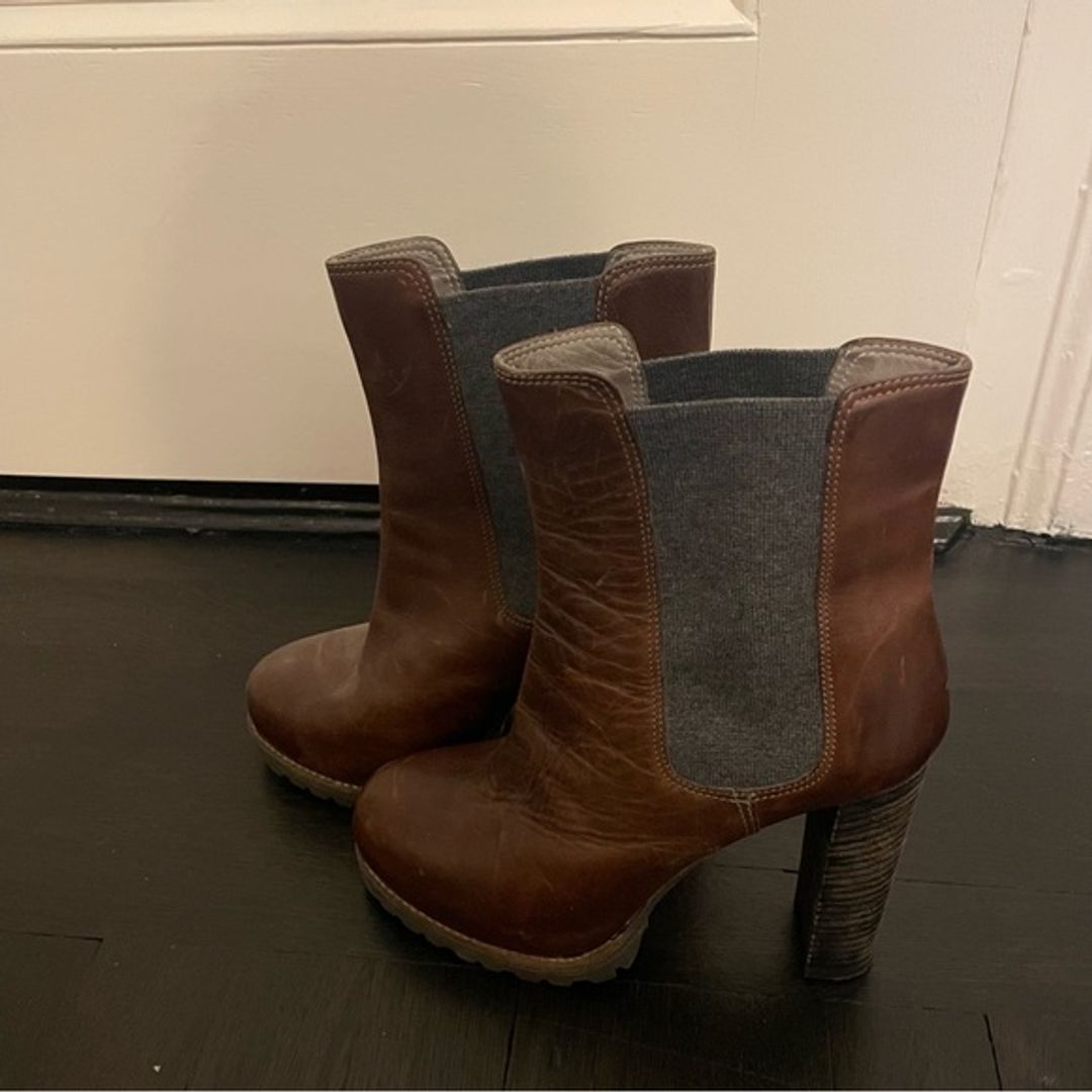 Brunello Cucinelli heel lug sole Chelsea boot