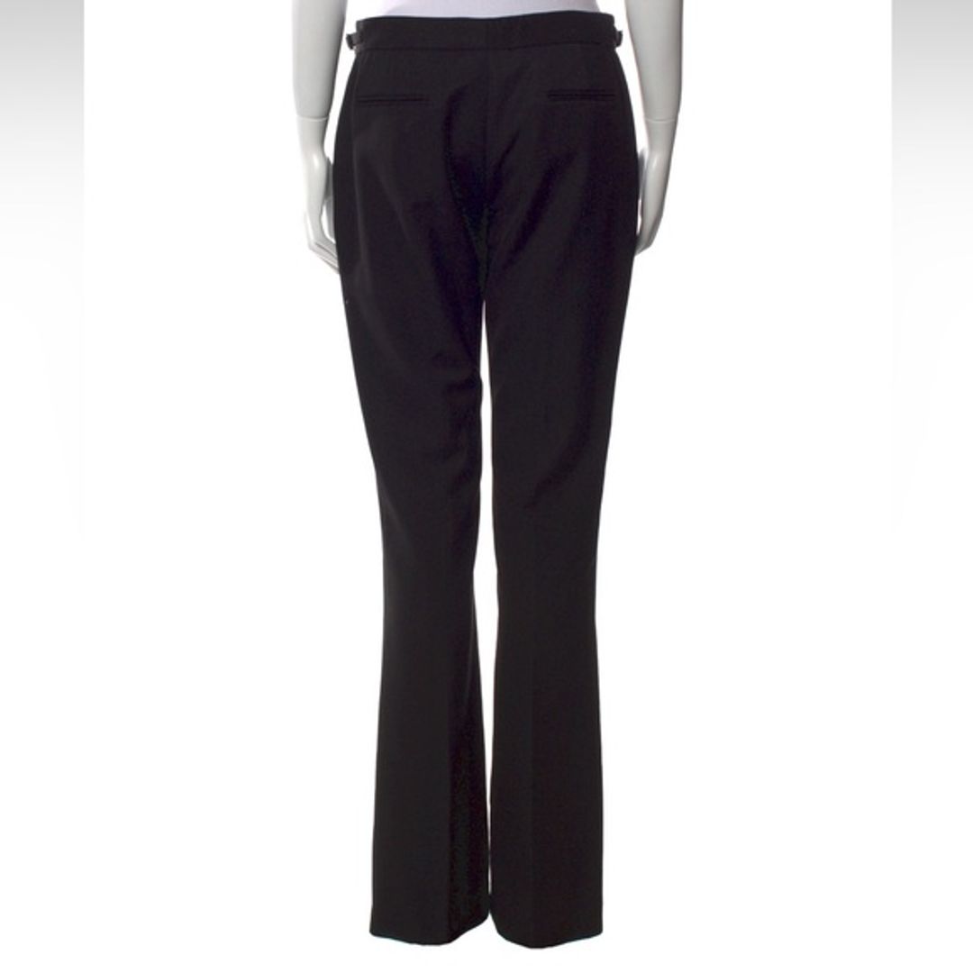 Gabriela Hearst Virgin Wool Mid-Rise Adjustable Trousers