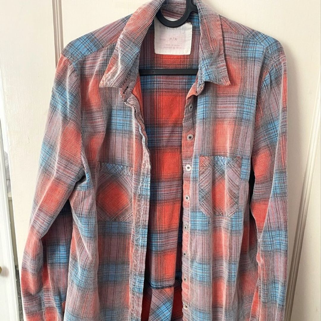 Free People Plaid Flannel