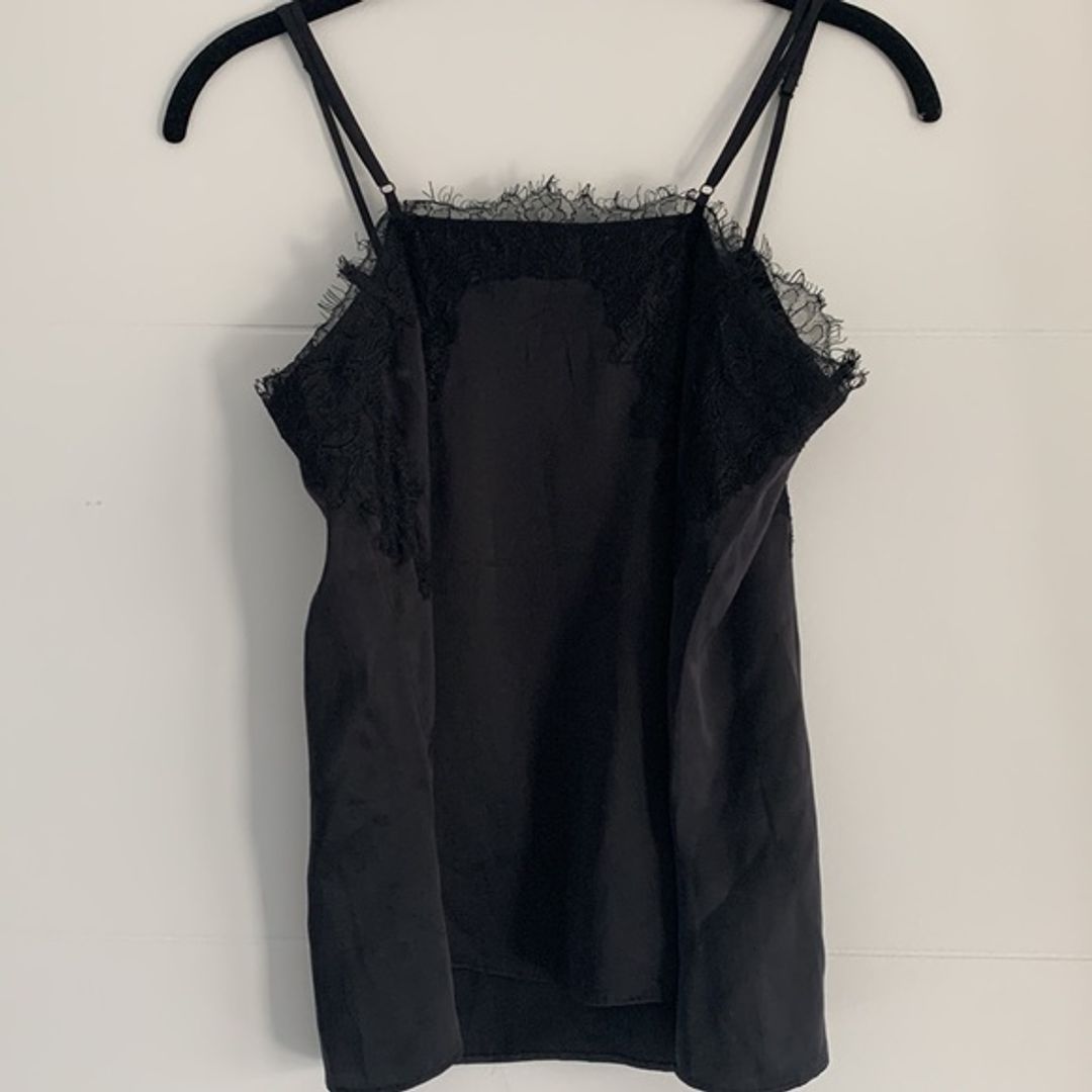 Cami NYC Silk Lace Sweetheart Top