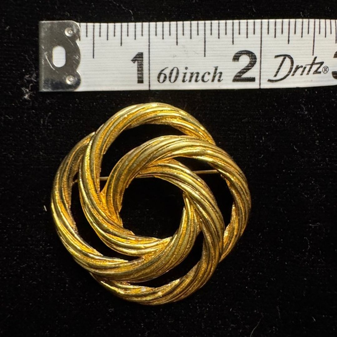 Monet VTG Gold-Tone Brooch