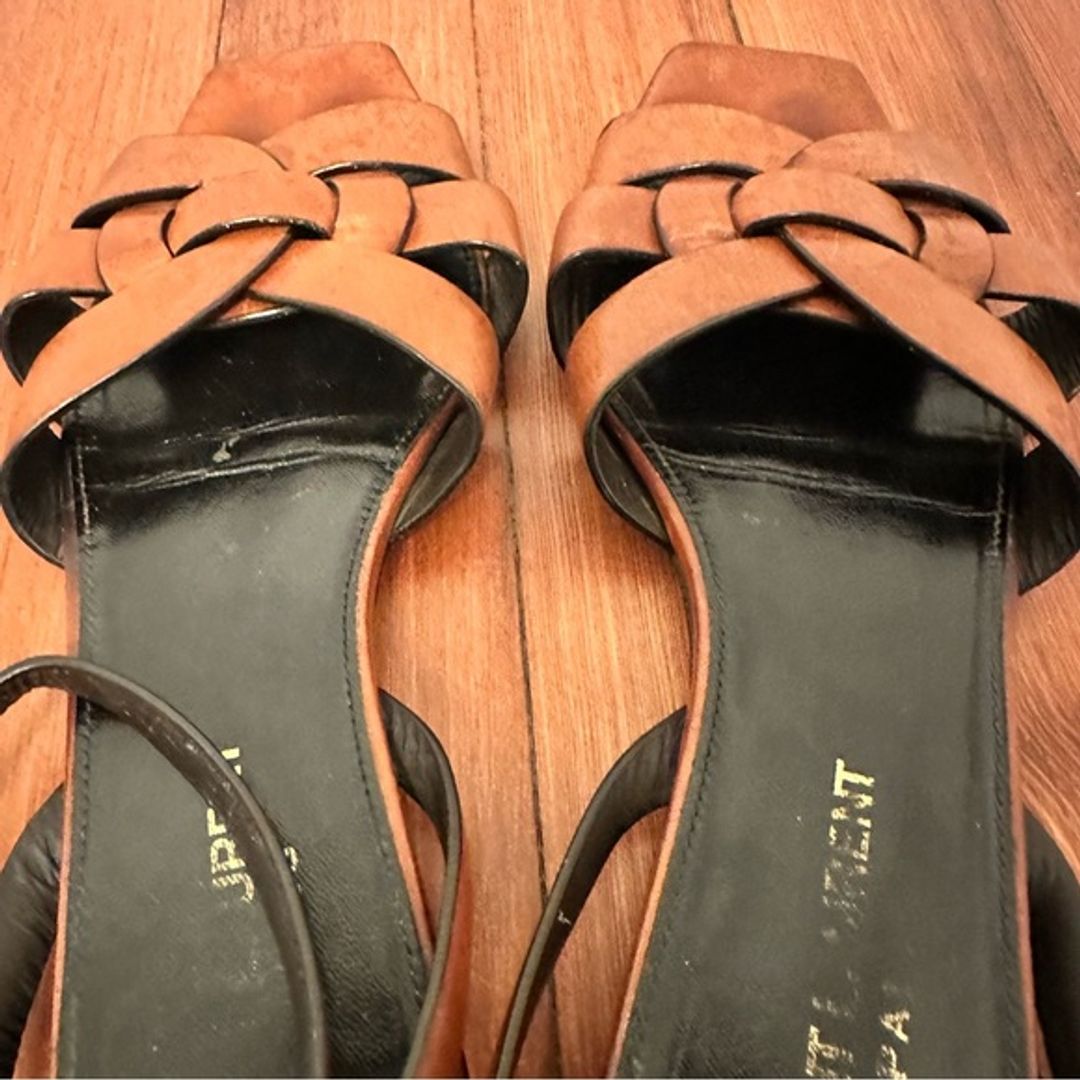 Saint Laurent Tribute Nu Pieds Slides