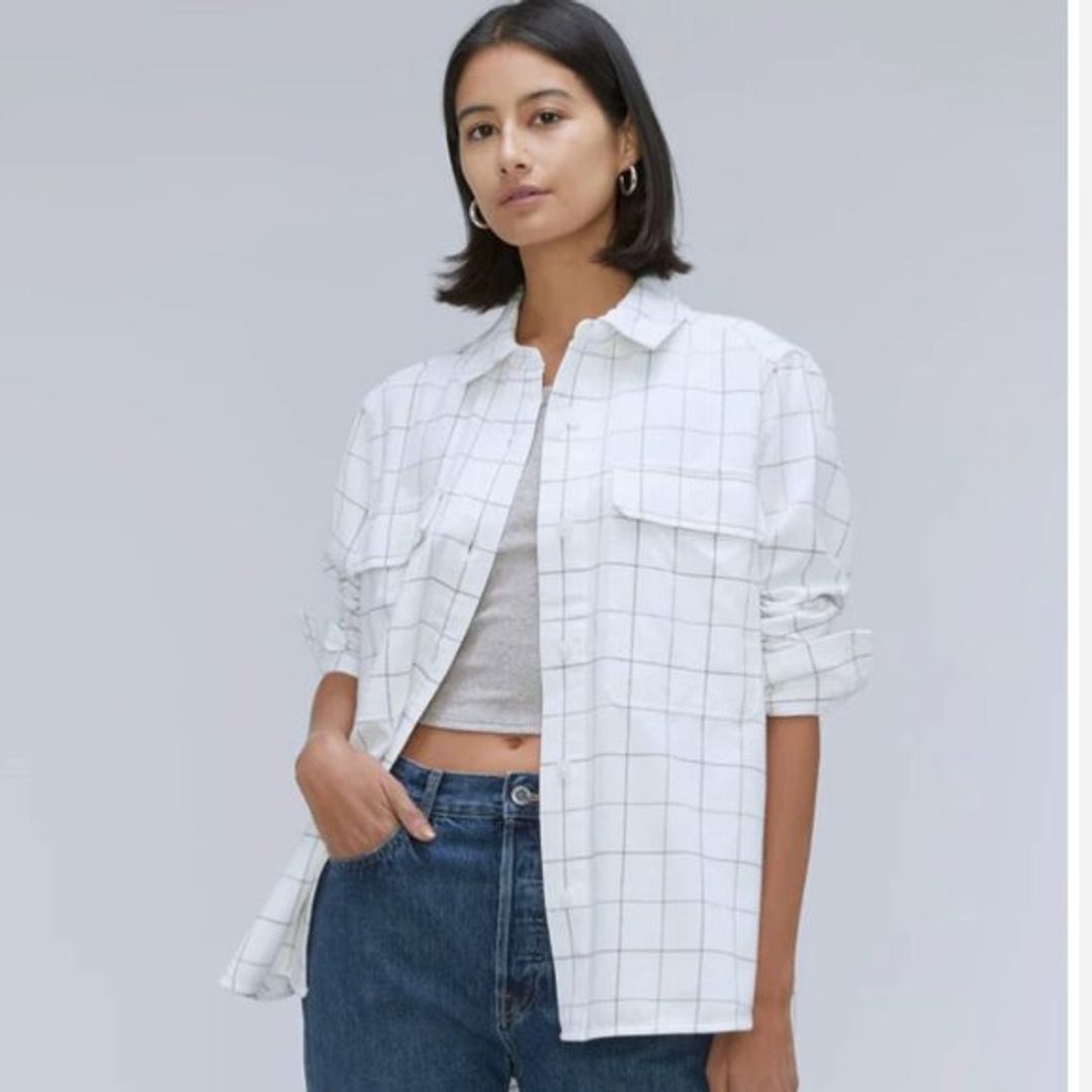 Everlane The Classic Cotton Flannel Shirt