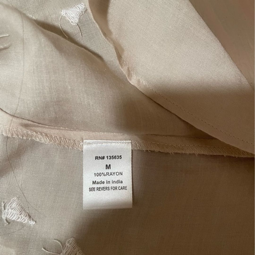 Love Sam Embroidered Detail Flowy Tank