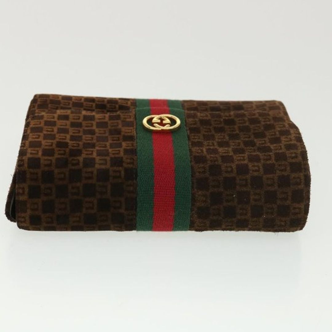 Gucci G Suede Clutch