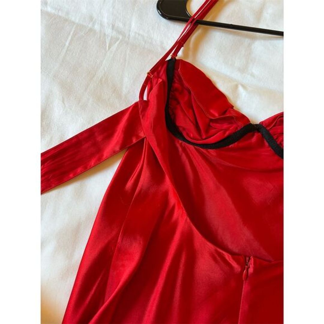 Two Bodies Izzy Satin Slip Dress