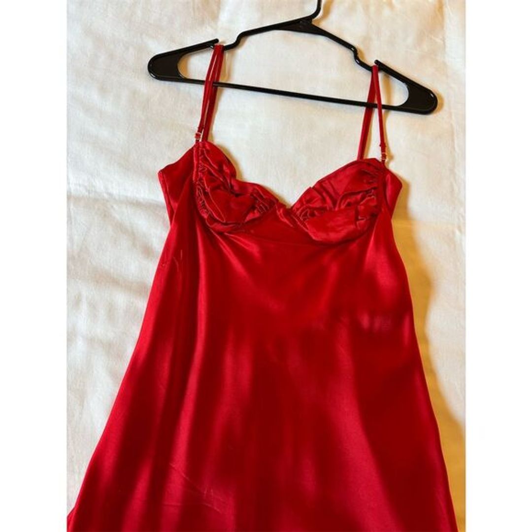 Two Bodies Izzy Satin Slip Dress