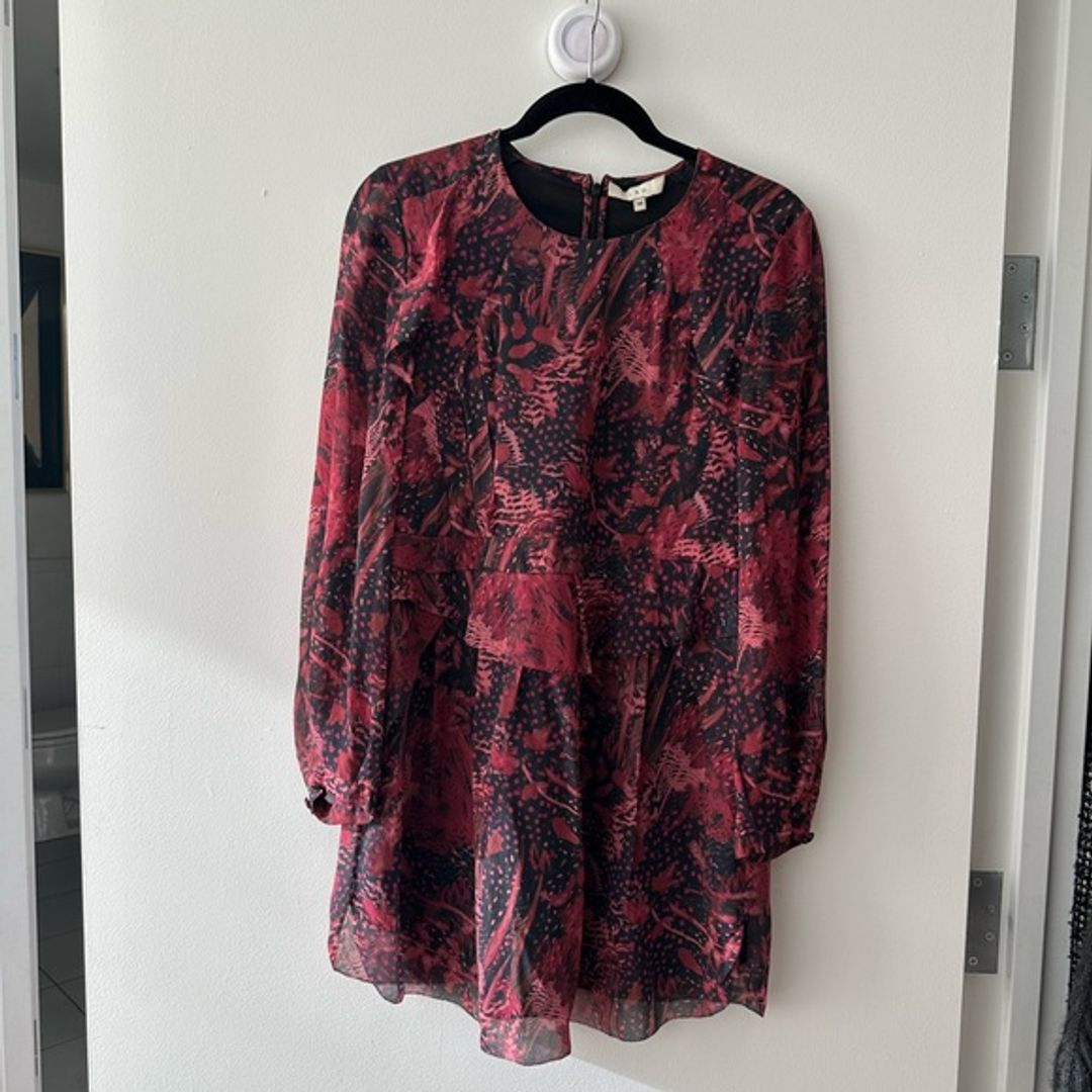 IRO printed mini dress