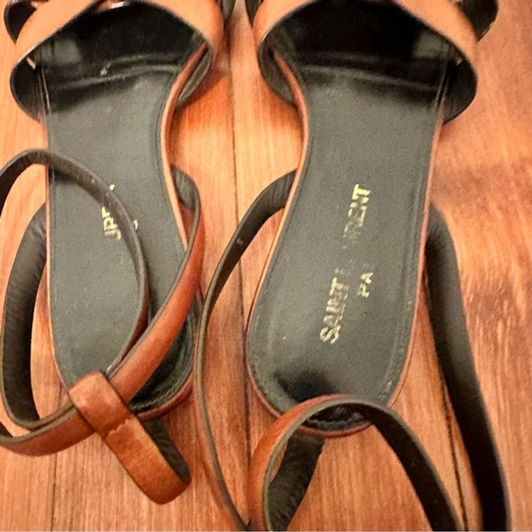 Saint Laurent Tribute Nu Pieds Slides