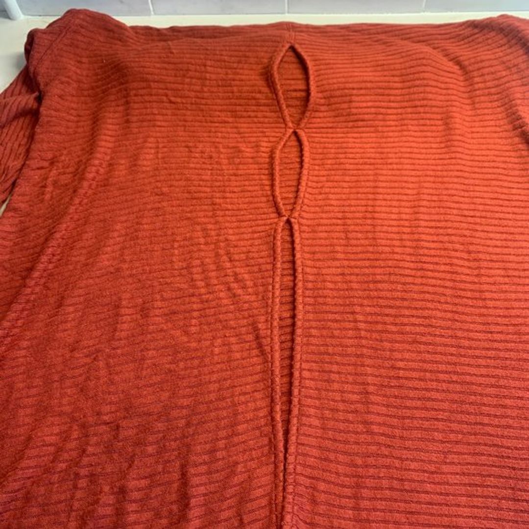 Free People Lover Rib Split Back Pullover