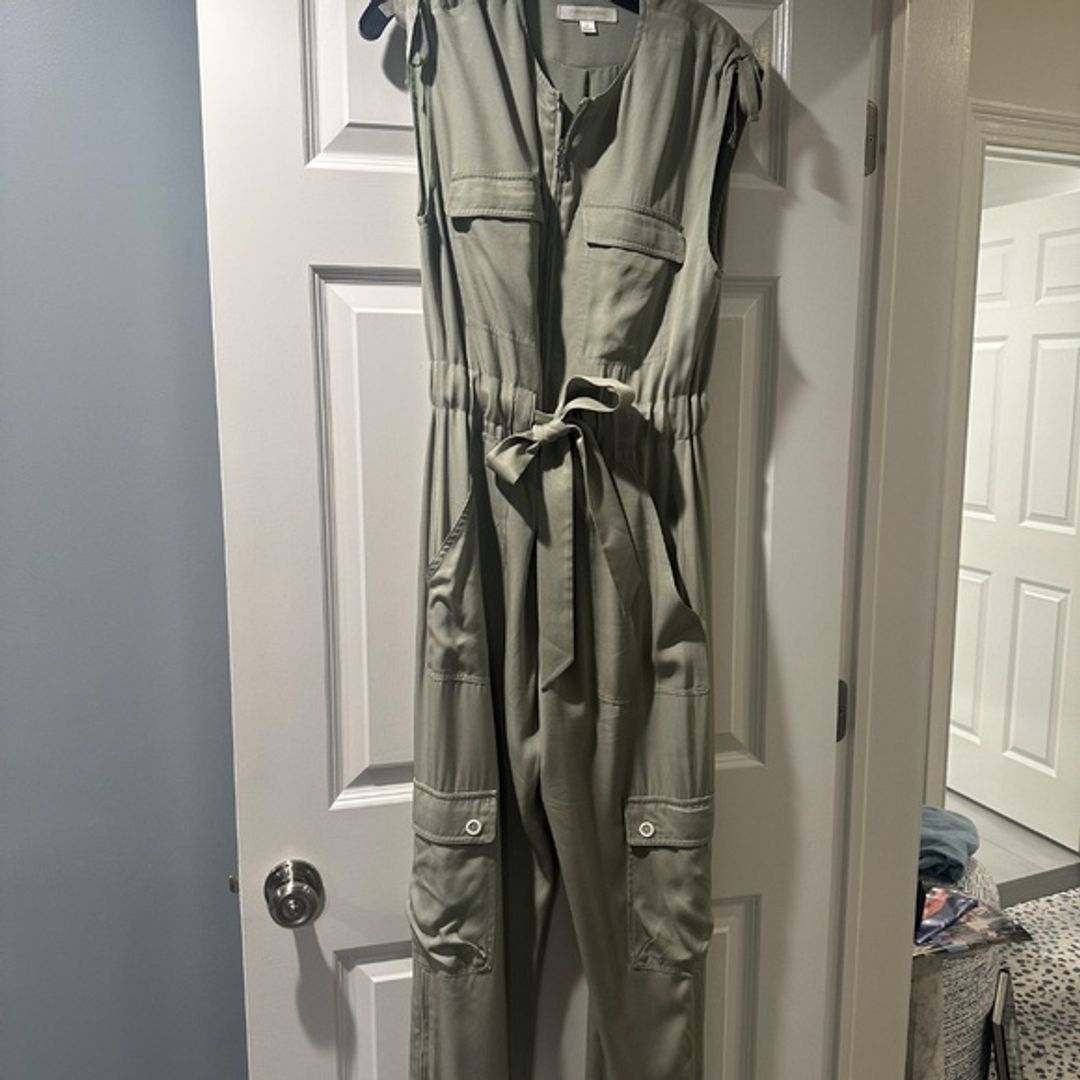 Jonathan Simkhai Twill Fly Boilersuit