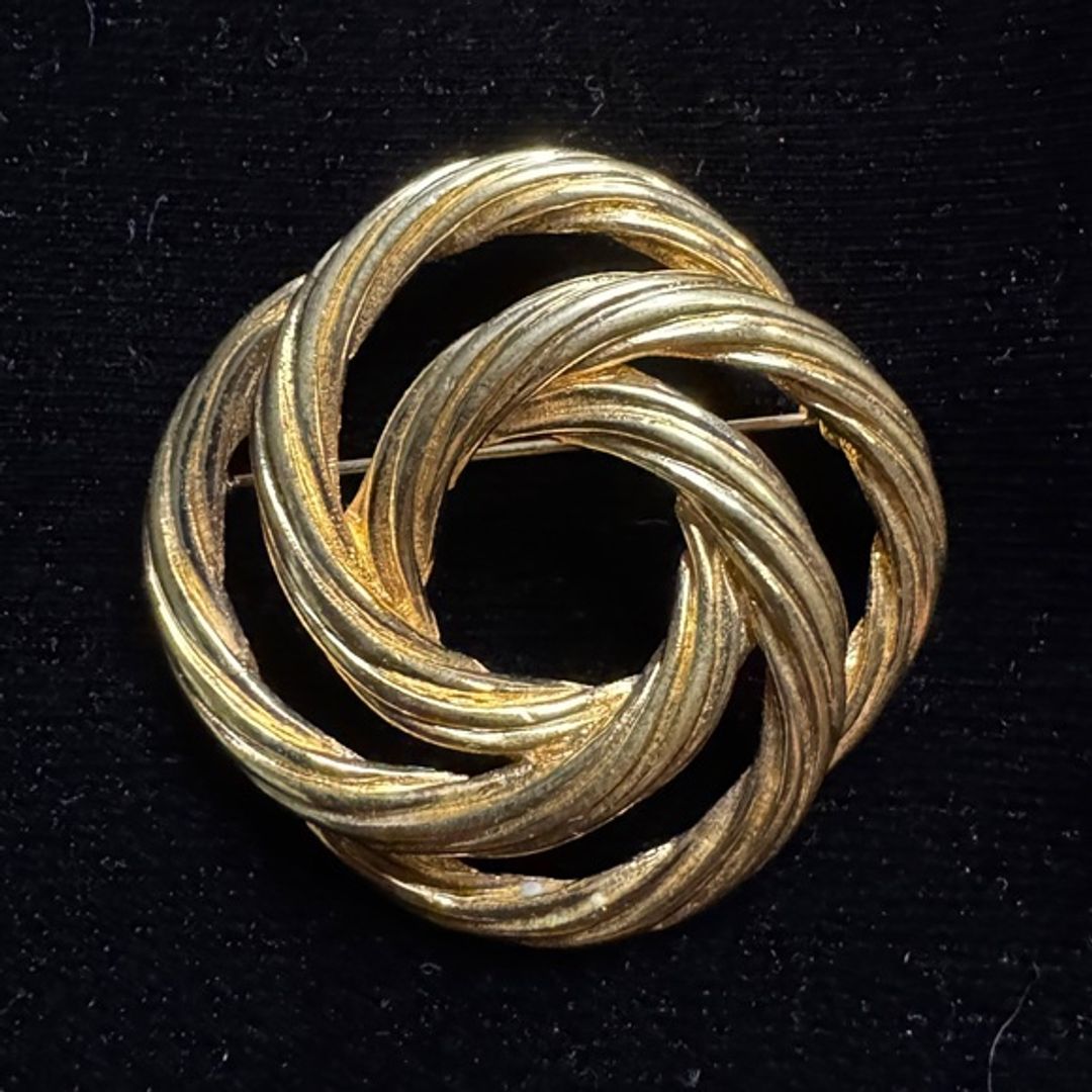 Monet VTG Gold-Tone Brooch