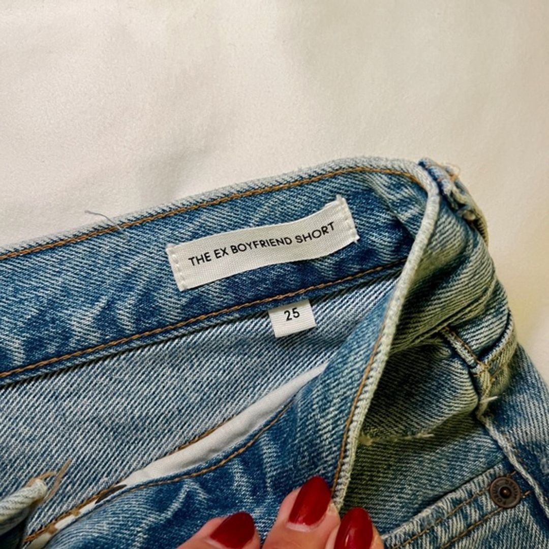 Aritzia The Ex Boyfriend Denim Shorts