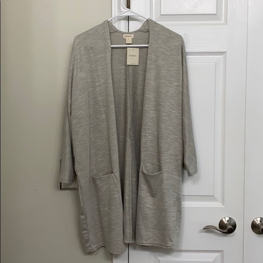 Ribbed cardigan by Donni