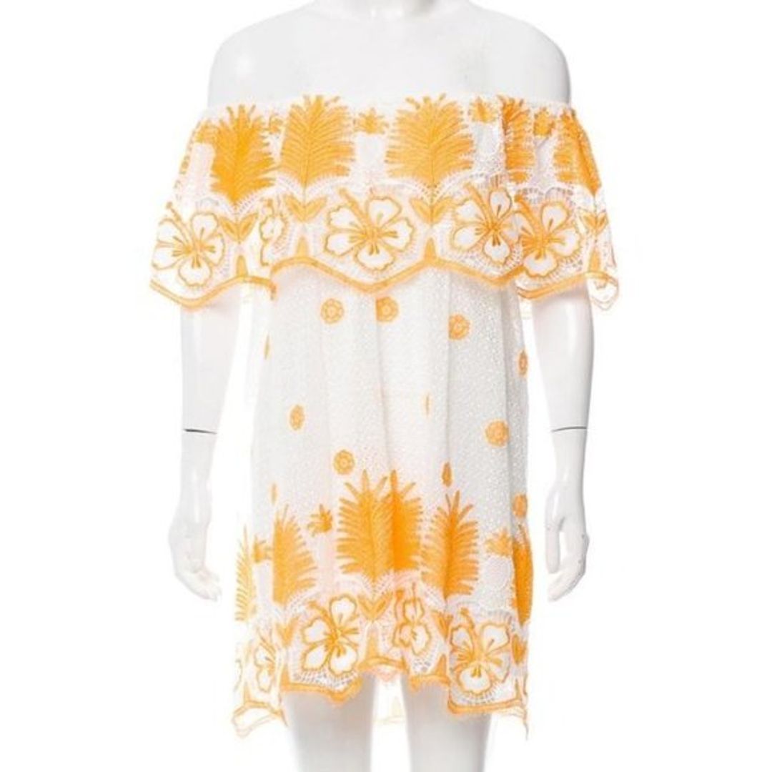 Miguelina Angelique Lace Mini Dress