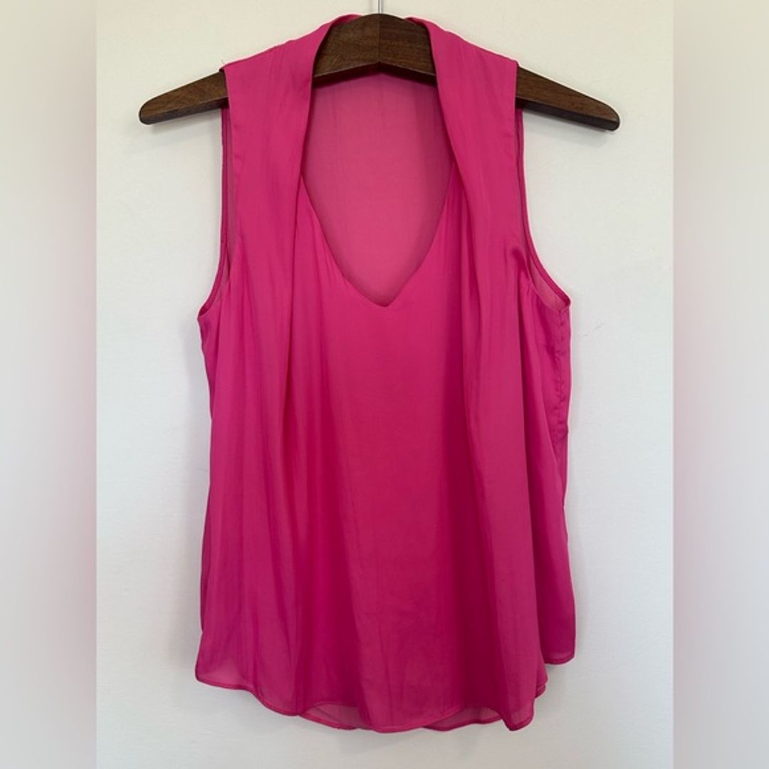 Zara Pink Sleeveless Blouse