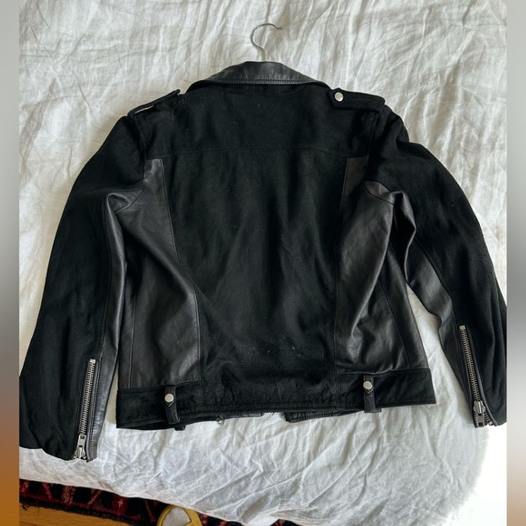 IRO suede and leather jacket