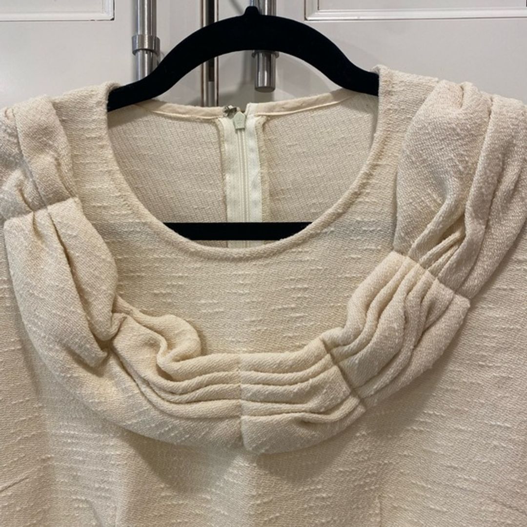 Comme des Garçons Spring 2000 Ivory Dress | Cream