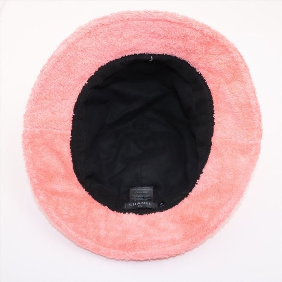 Chanel Pile Coco Beach Terry Cloth Bucket Hat