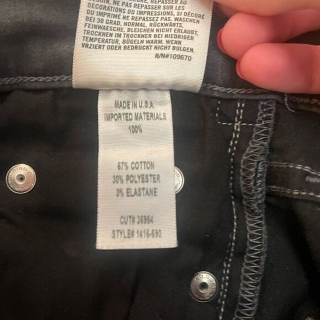 Citizens of Humanity Black/Grey Rocket High Rise Skinny Jean Size 25!