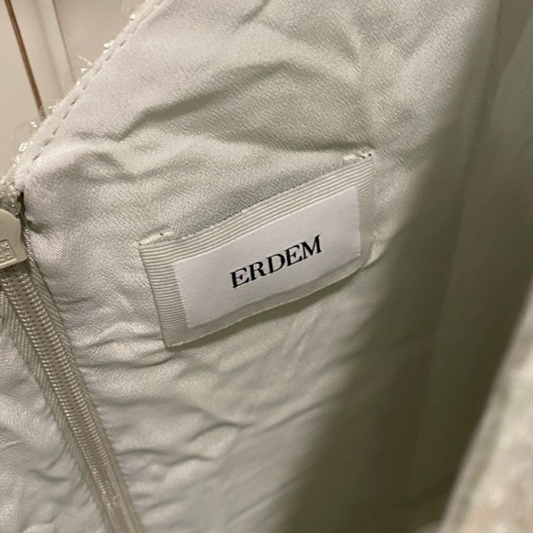 Erdem Mint Green Sequin & Embellished Dress