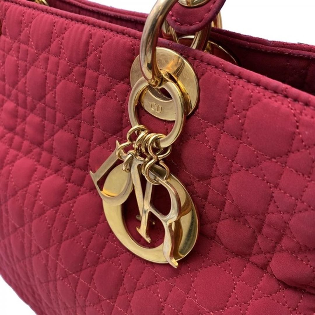 Dior Lady Dior Nylon Medium Tote w Dustbag and Authenticity Certificate