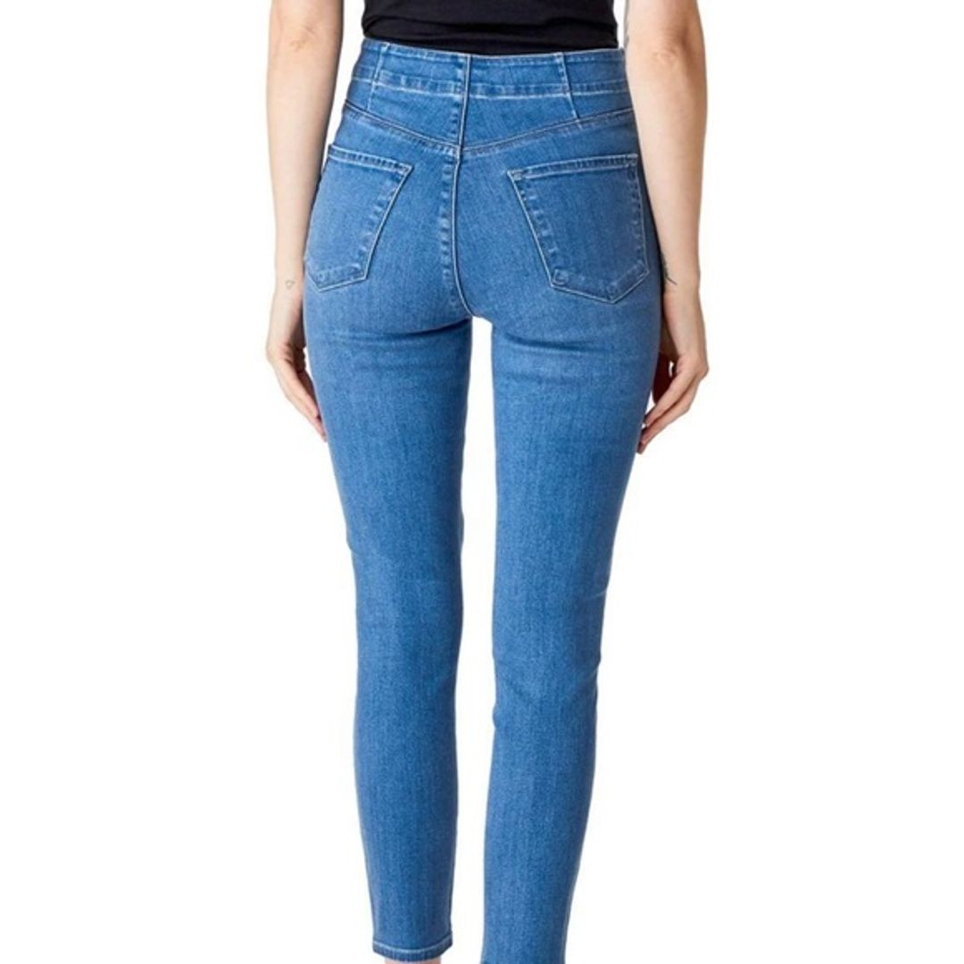J Brand Natasha Sky High Crop Skinny Jeans