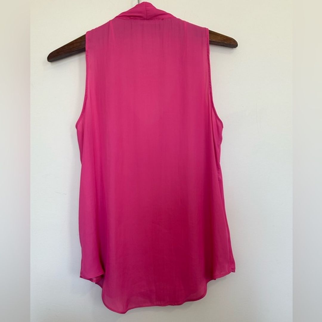 Zara Pink Sleeveless Blouse - M