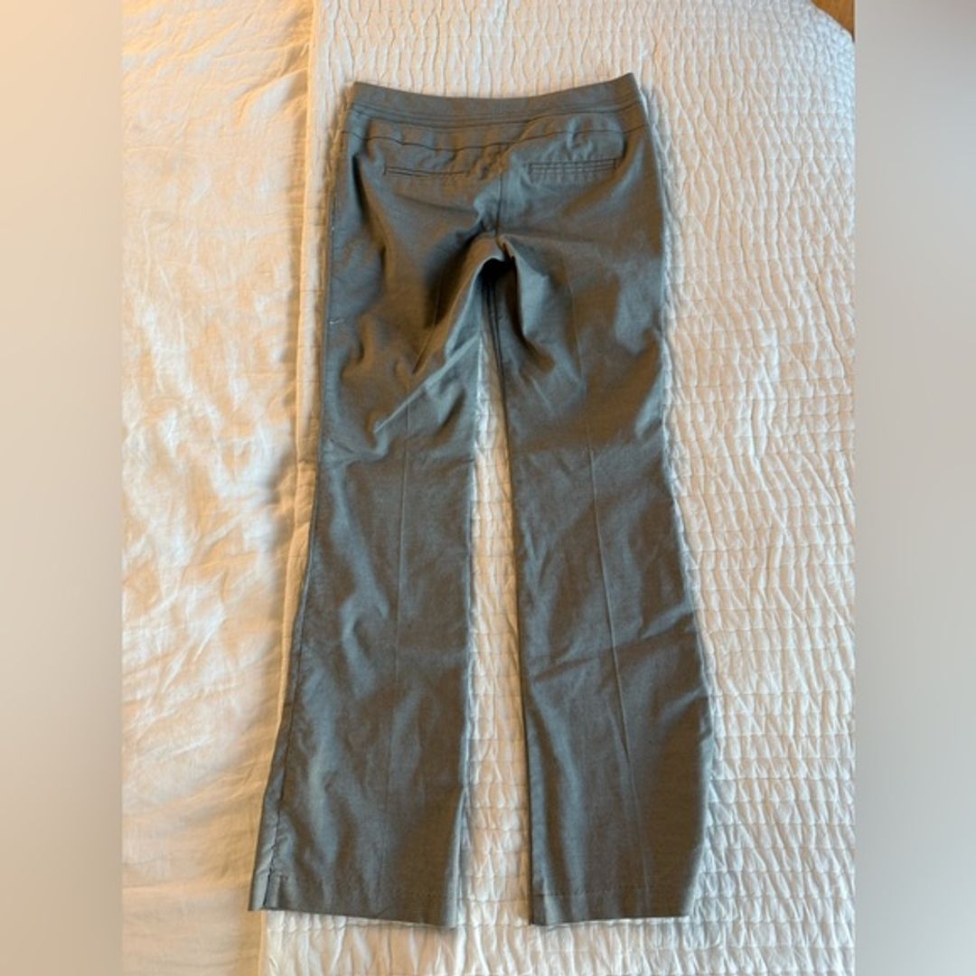 Gray Flared Pants