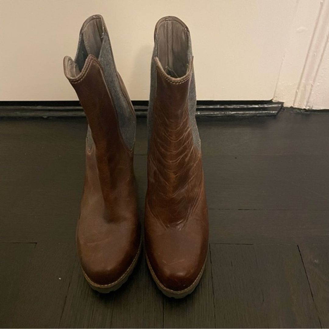 Brunello Cucinelli Heel Lug Sole Chelsea Boot