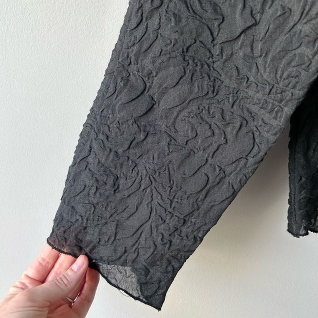 Róhe Boxy Gauze Sheer Organza Blouse