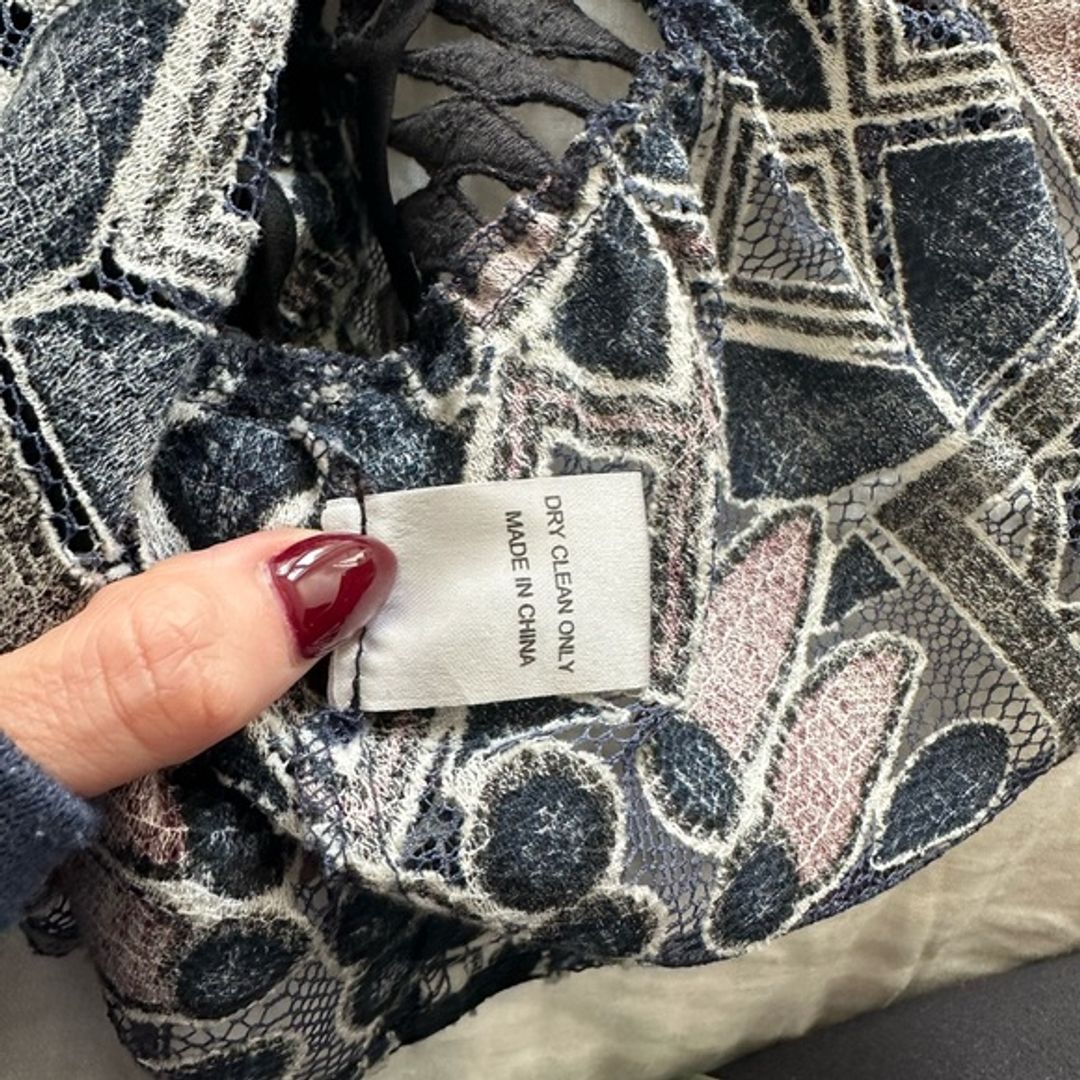 Sea Patchwork Top #7