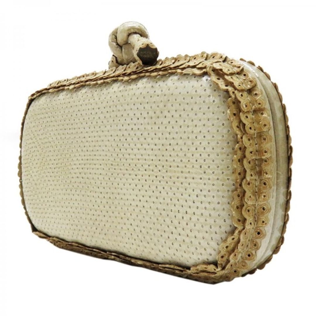 Bottega Veneta All Leather Knot Clutch