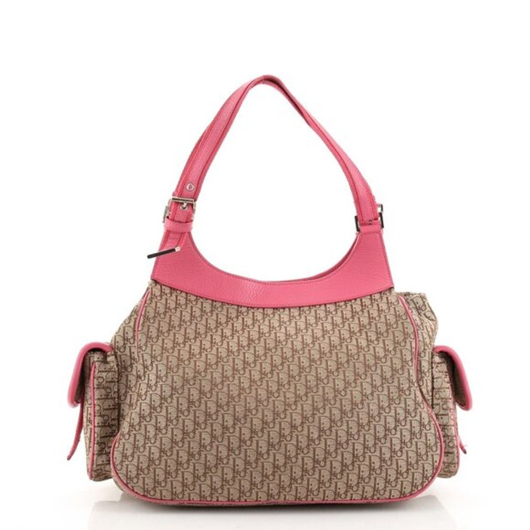 Dior Christian Dior Street Chic Multi Pocket Diorissimo Vintage Shoulder Bag