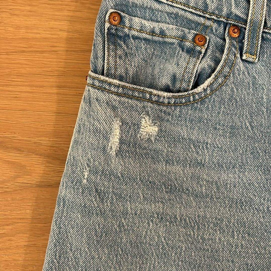 Levis Ribcage Straight Ankle Jeans