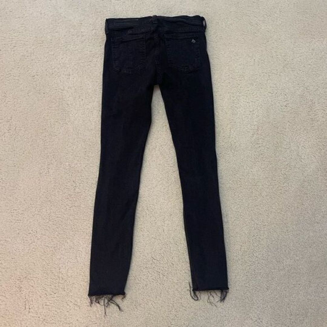 Rag & Bone / Jean black "legging" size 26!