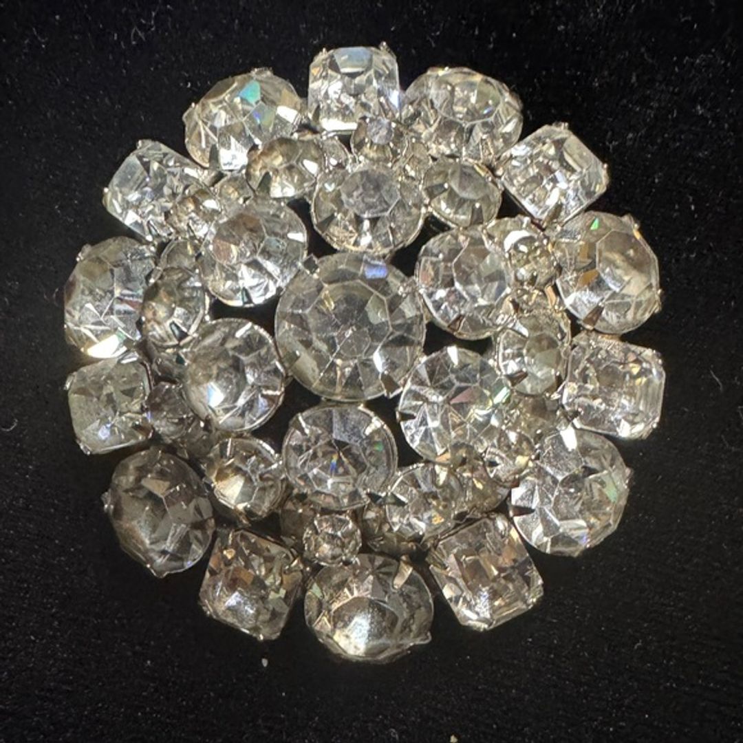Vintage Rhinestone Brooch