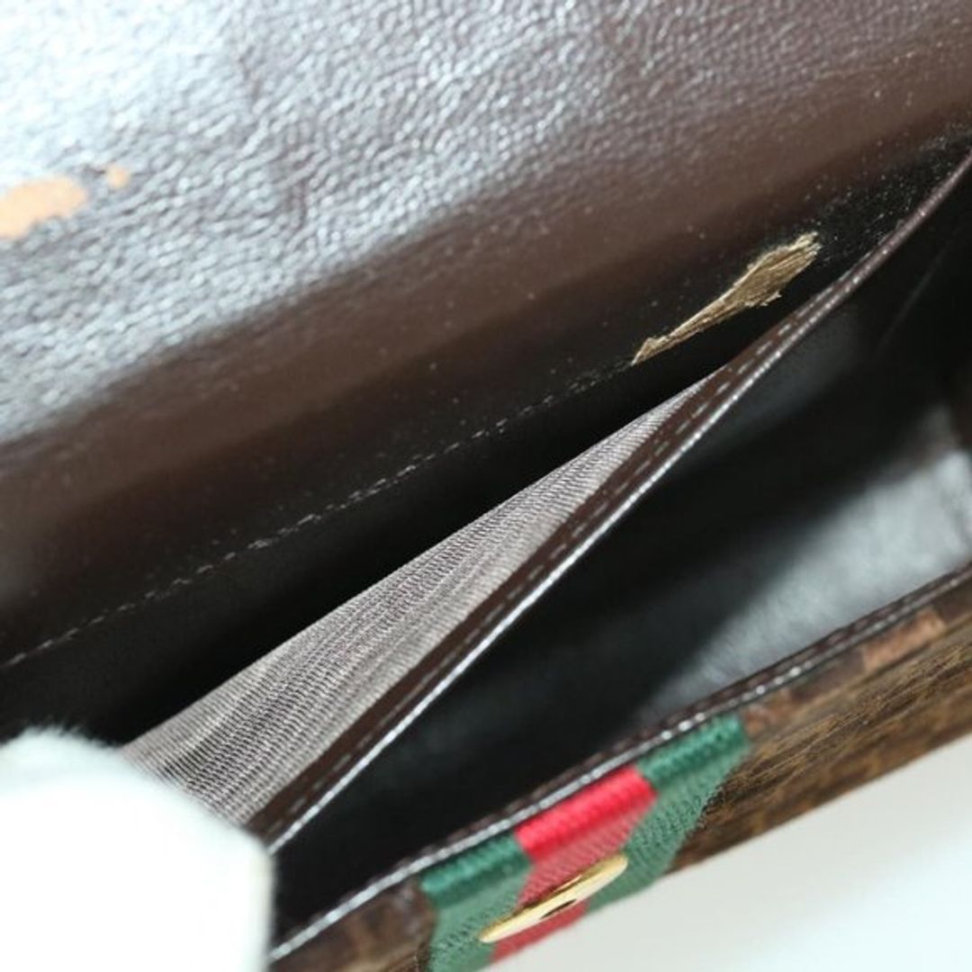 Gucci G Suede Clutch